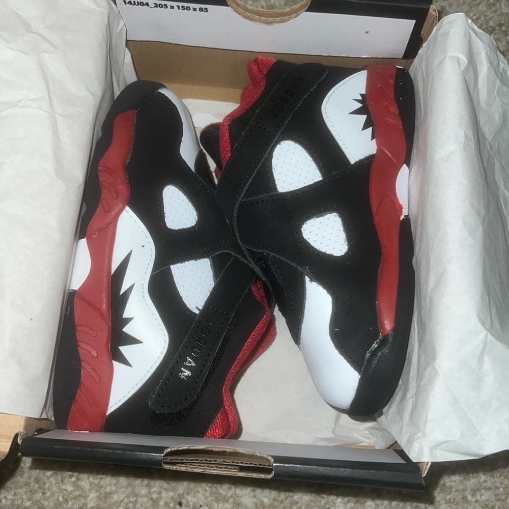 Jordan Retro 8 Red Black and White